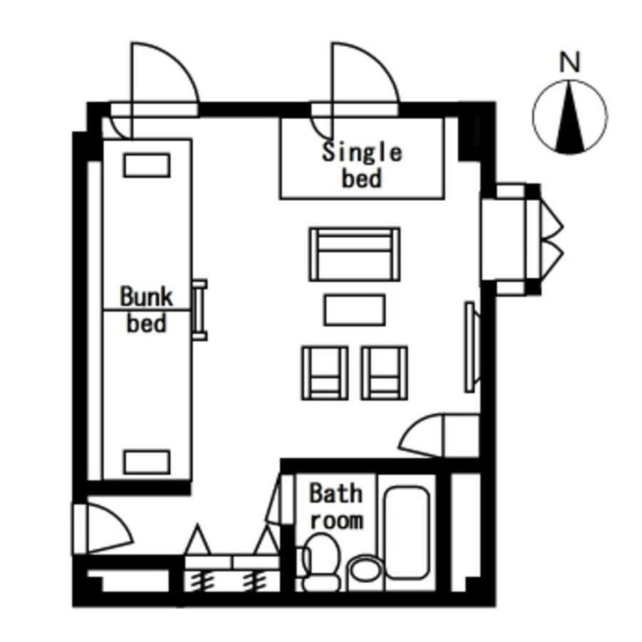 Alphabed Inn Takamatsuekimae 301 / Vacation Stay 36560 Luaran gambar
